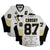 Crosby,S Signed Jersey Milestone Penguins White 2016 Stanley Cup Replica Reebok LE87