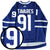 Tavares,J Signed Jersey Toronto Maple Leafs Blue Pro Adidas with "C"