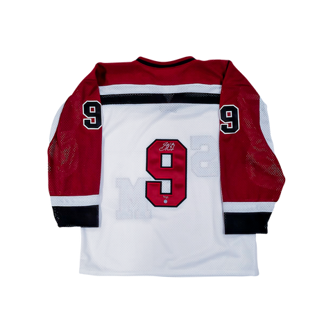 Crosby,S Signed Jersey Shattuck St Mary's White LE 87