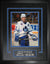 Gilmour,D Signed 16x20 Etched Mat Leafs Bloody Warrior-V