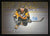 Crosby,S Signed 20x29 Canvas Framed Penguins Spotlight-H