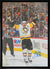 Crosby,S Signed 20x29 Canvas Framed Penguins Arms Raised-V
