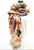Oil Painted Scarf 9A
