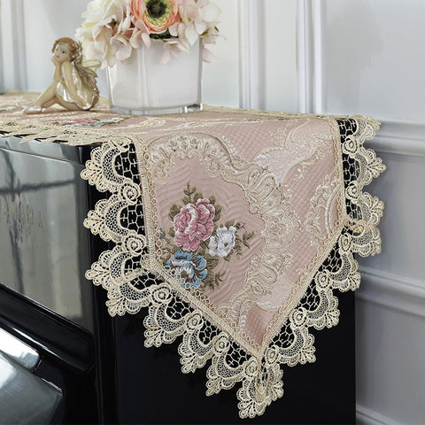 Proud Rose Lace Table Runner