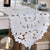 40*150/40*176 cm Lace Flowers Table Runner Embroidered