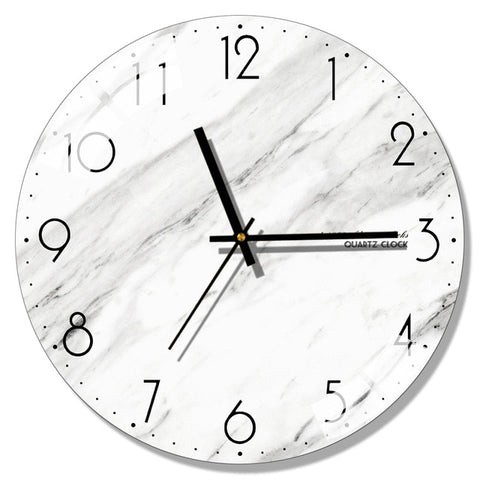 Nordic Modern Glass Wall Clock Kitchen Creative Wall Watches Home Decor Living Room Silent Clocks Orologio Da Parete Gift FZ729