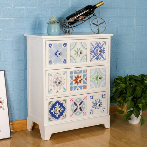 Solid Wood Retro Cabinet