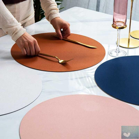 Oilproof Leather Placemat