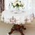 New Embroidered Lace Tablecloth