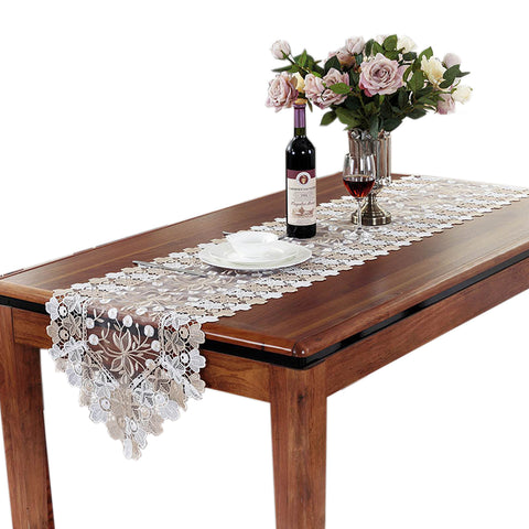 1Pcs Lace Table Runner And Dresser Scarf