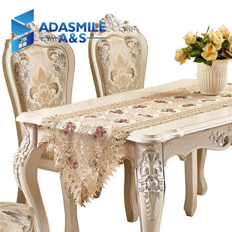 Luxury Lace Embroidered Runner