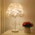 Soft Lighting Crystal Feather Lamp