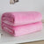 Super Soft Coral Fleece Blanket 220gsm Light Weight Solid Pink Blue Faux Fur Mink Throw Sofa Cover Bedspread Flannel Blankets